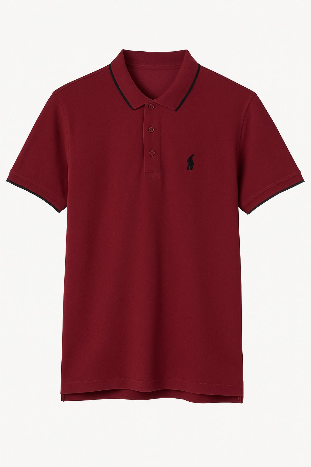 Men’s Mahroon Oversized polo Tee