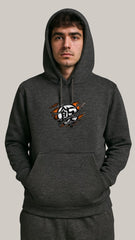 Men’s Anime Slash Fleece Hood