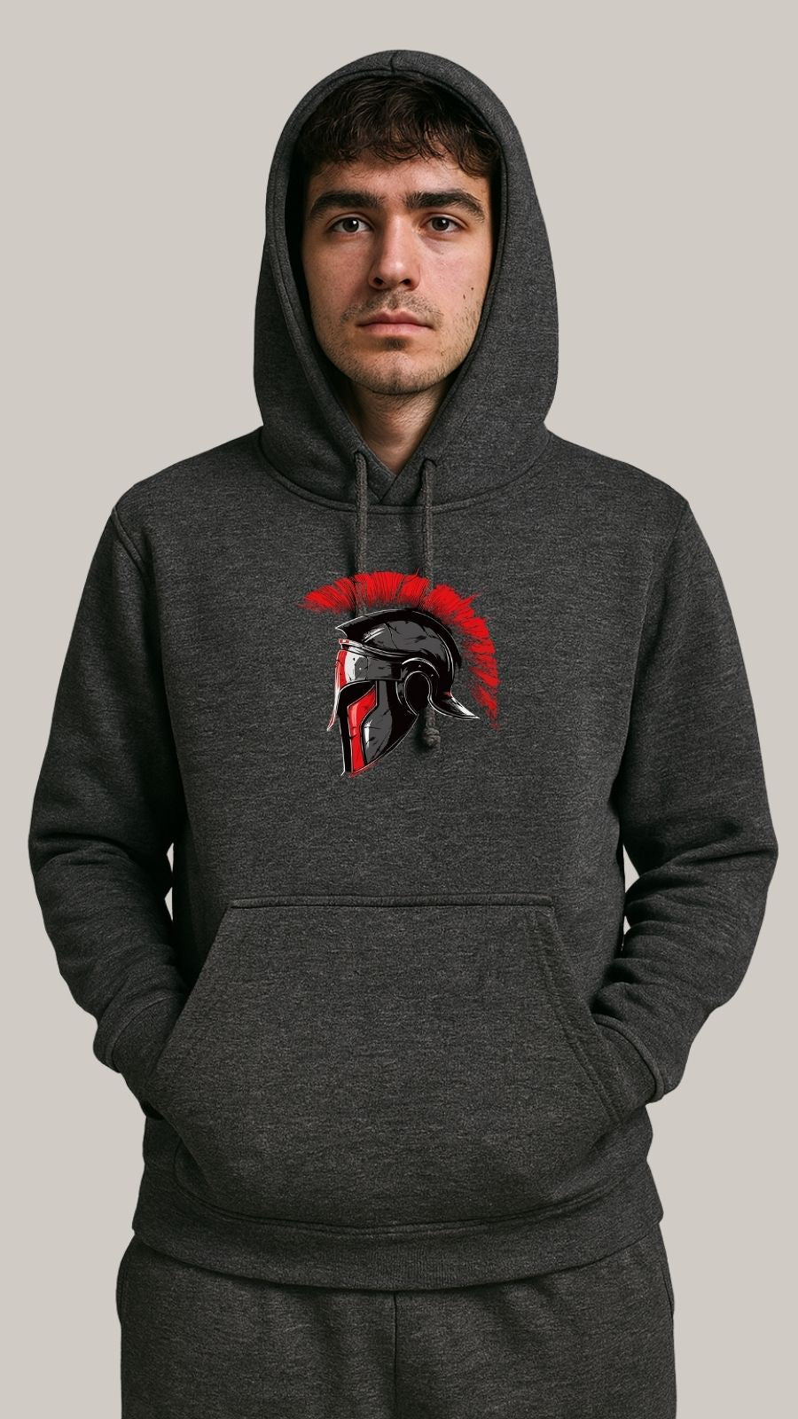 Men’s Spartan Warrior Fleece Hood