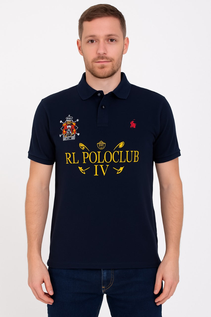 Men’s Black Polo Club Polo Tee