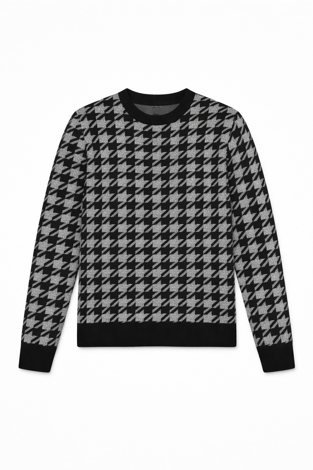 Mens gray and black pattern sweater (Last Chance)