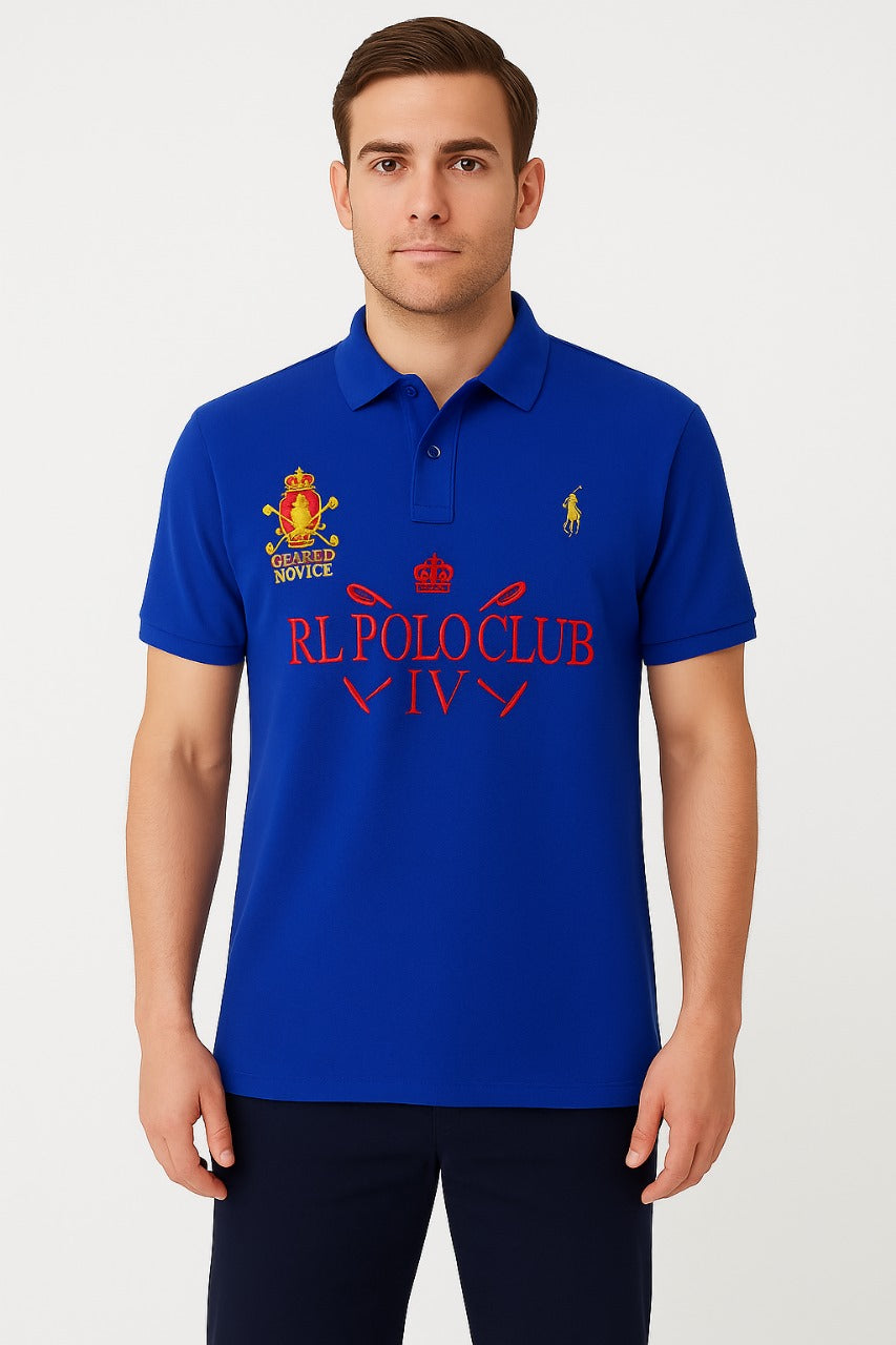 Men’s Royal Blue Polo Club Polo Tee
