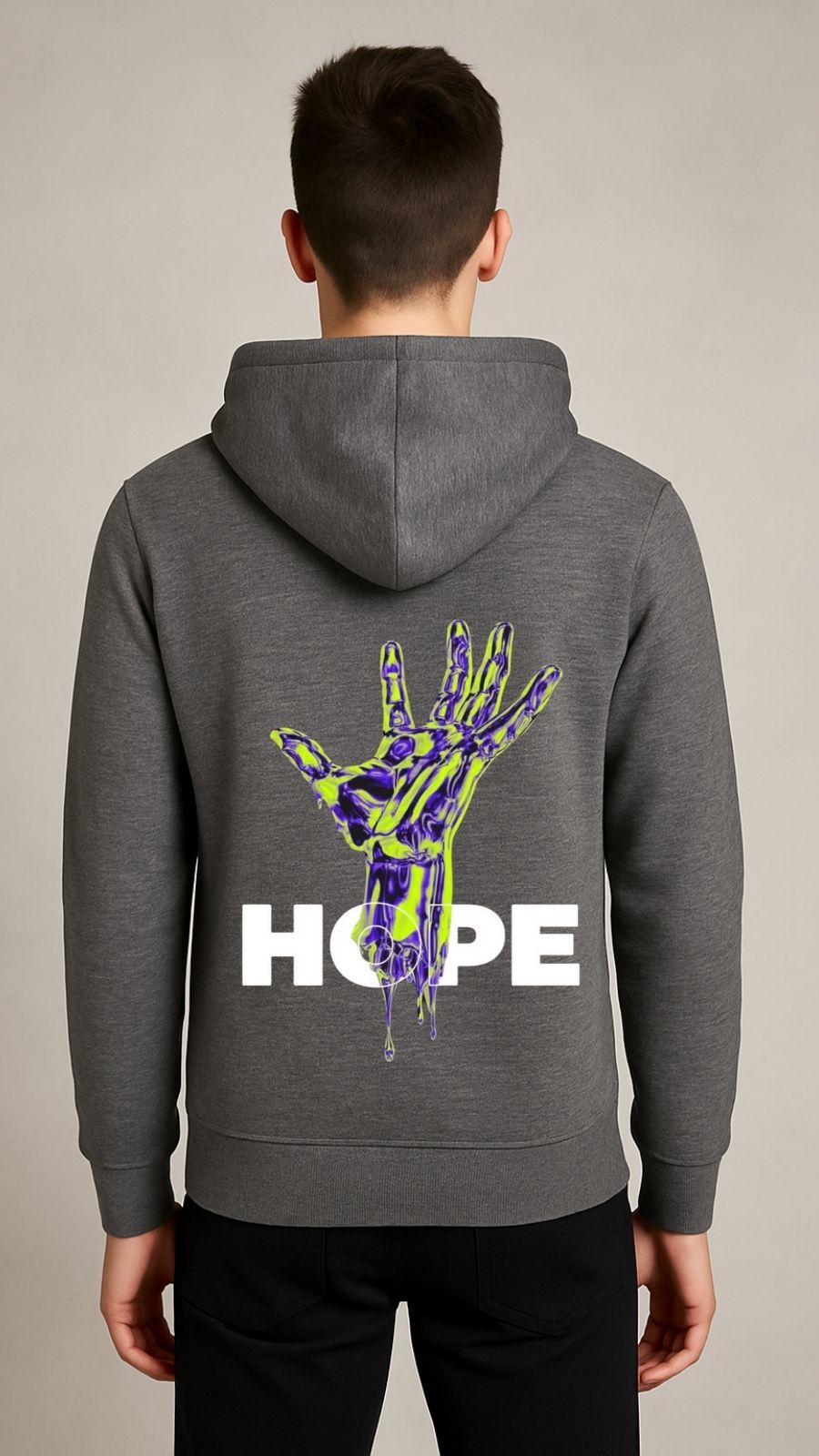 Men’s Neon Hope Fleece Hood