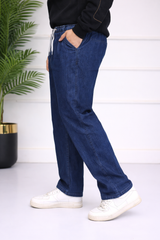 Men’s Baggy Fit Dark Blue Denim Jeans