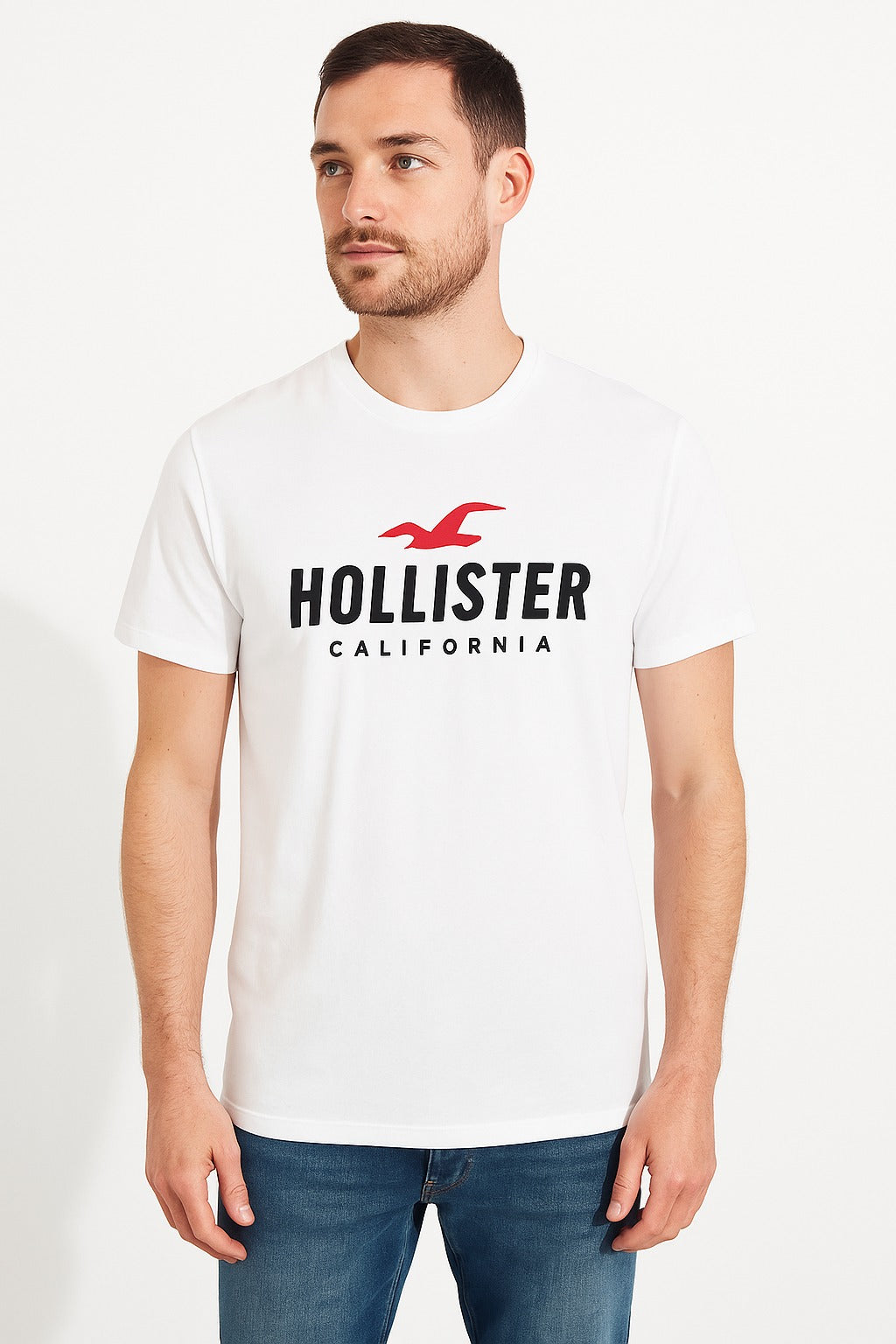 Men’s white hollister Tee