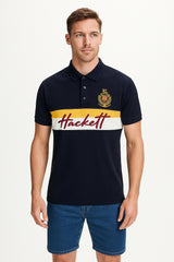 Men’s Black Hacket Polo Tee
