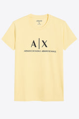 Men’s yellow Armani Tee