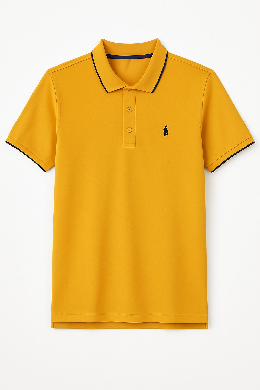 Men’s Mustard Oversized polo Tee