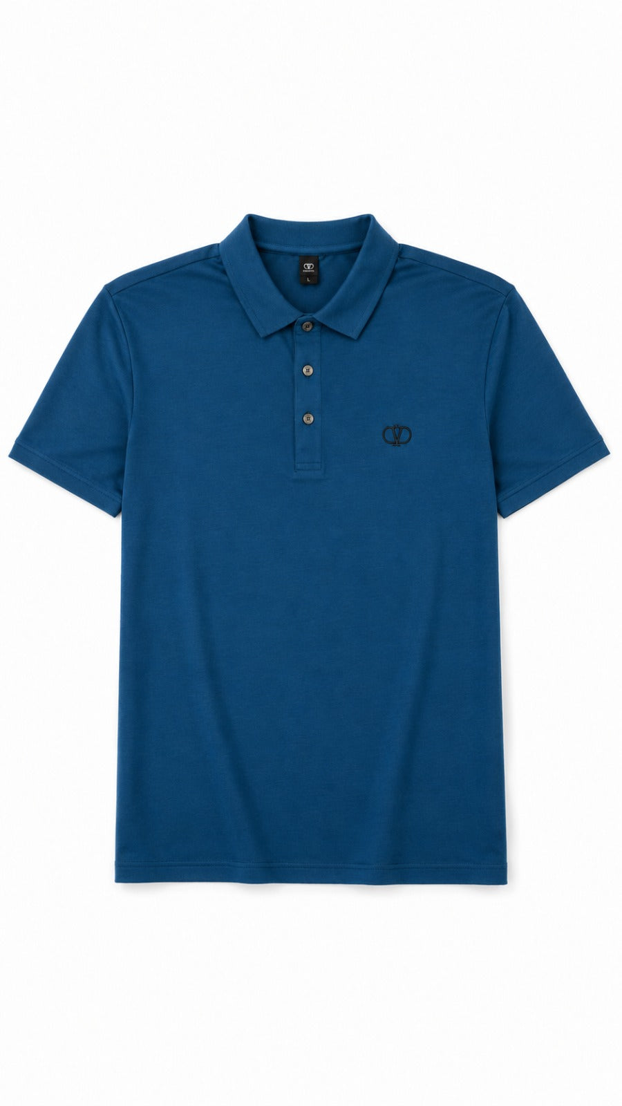 Men’s Royal Blue Solid Valentino Polo Shirt