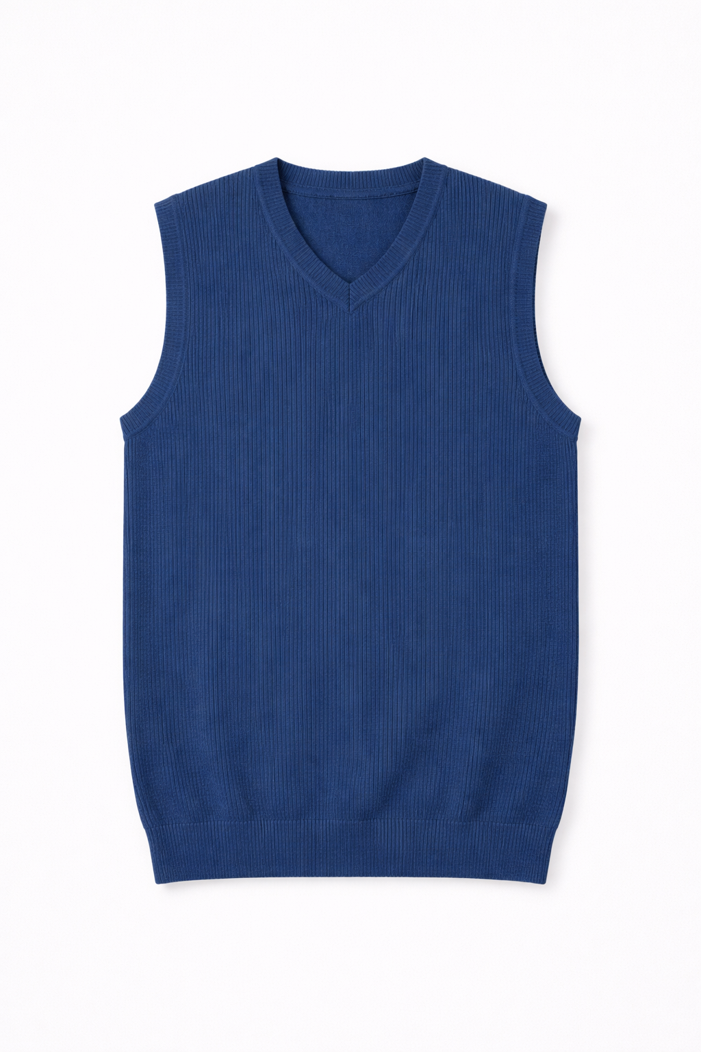 Mens blue sleeveless sweater (Last Chance)