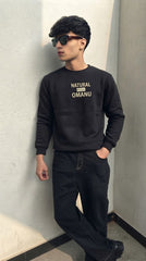 Mens Imported Rabbit Wool Sweater Natural Omanu
