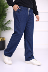 Men’s Baggy Fit Dark Blue Denim Jeans