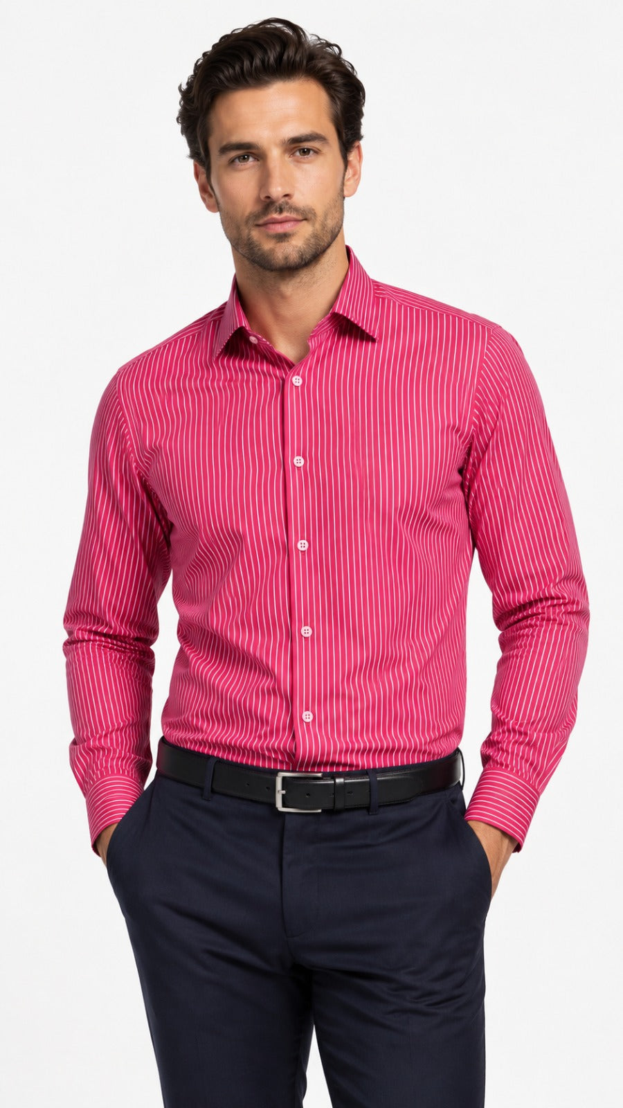 Men’s Red Stripe Lining Shirt