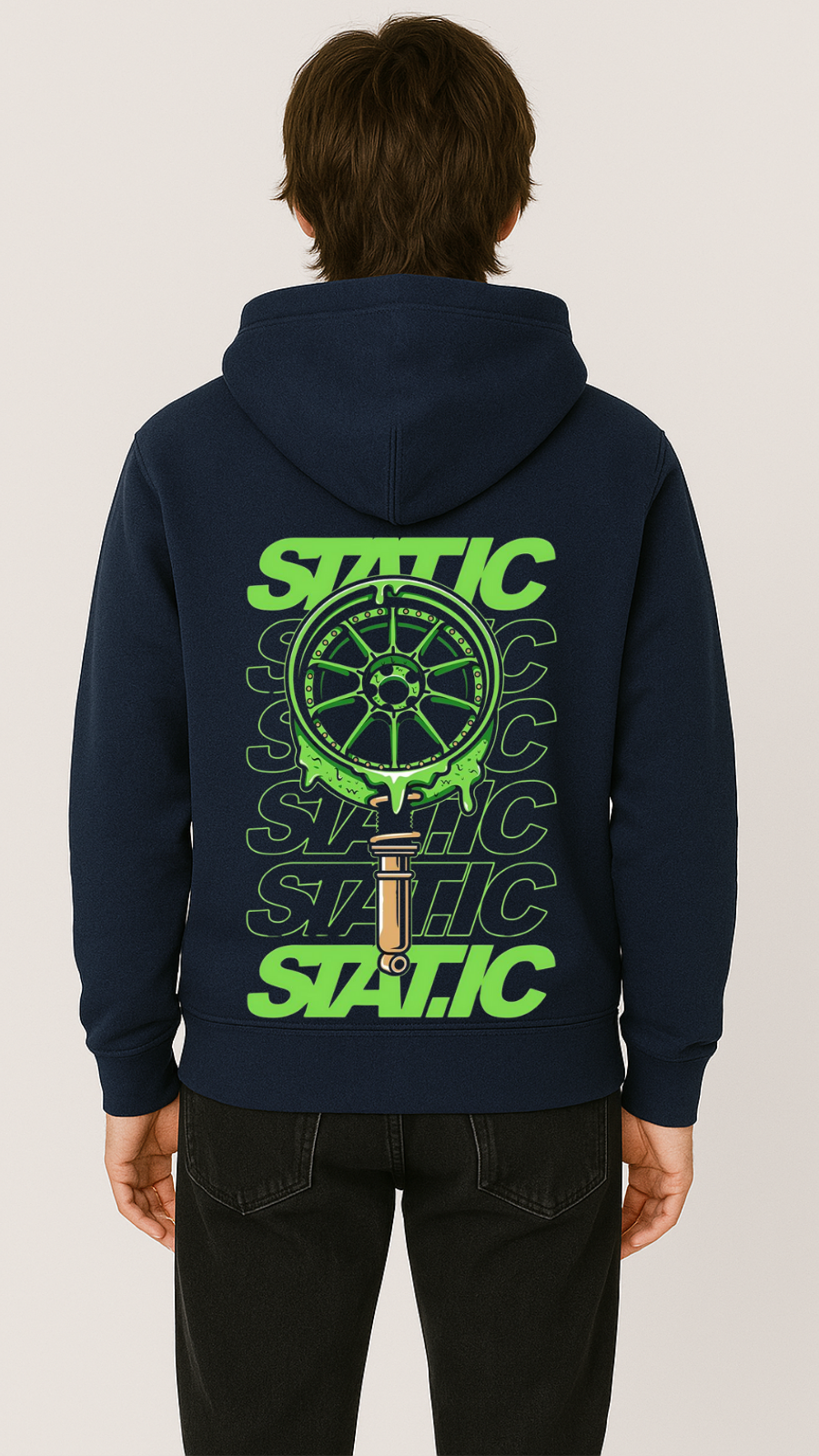 Men’s Static Edition  Fleece Hood