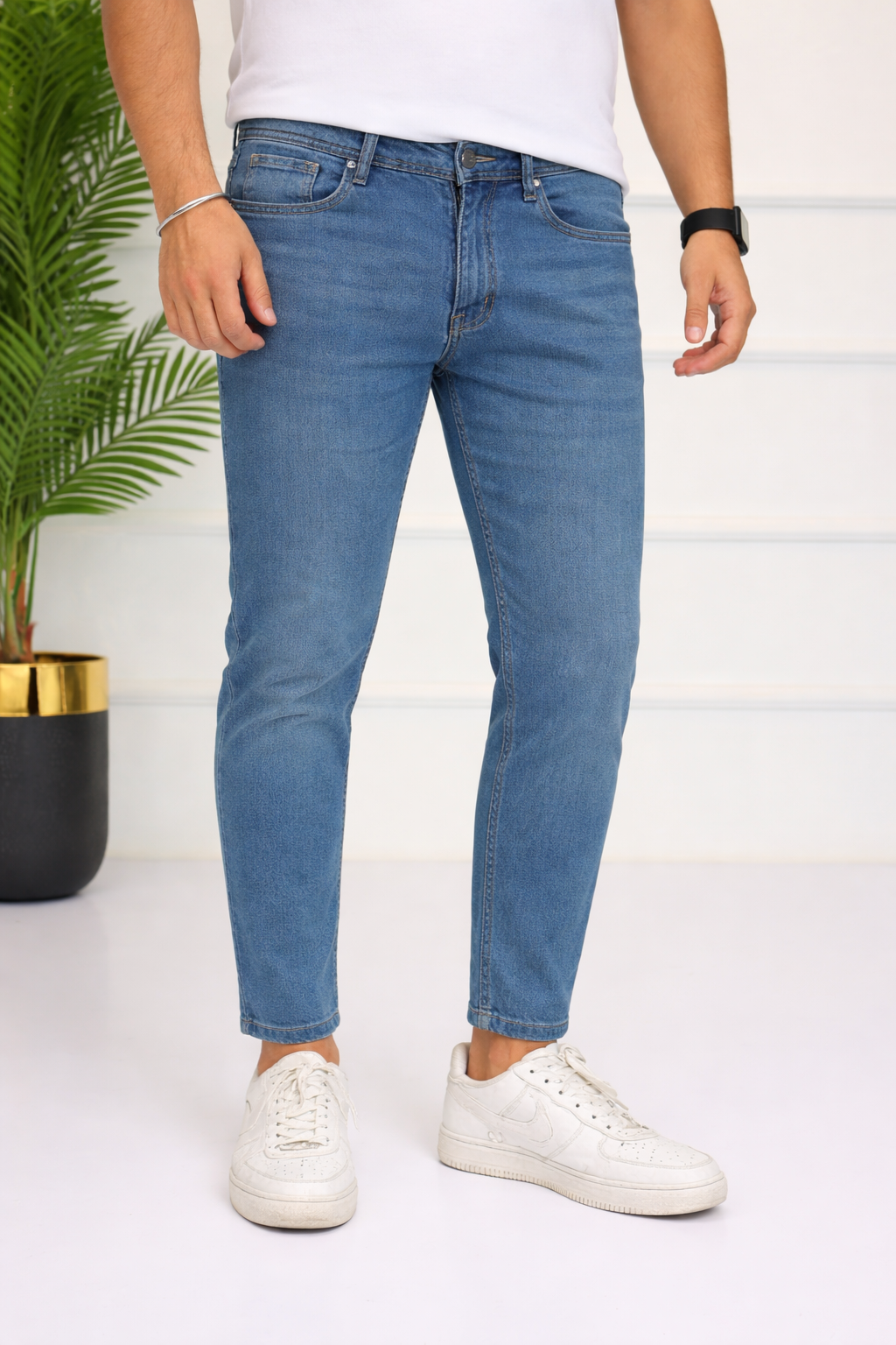 Men’s Blue Slim Fit Jeans