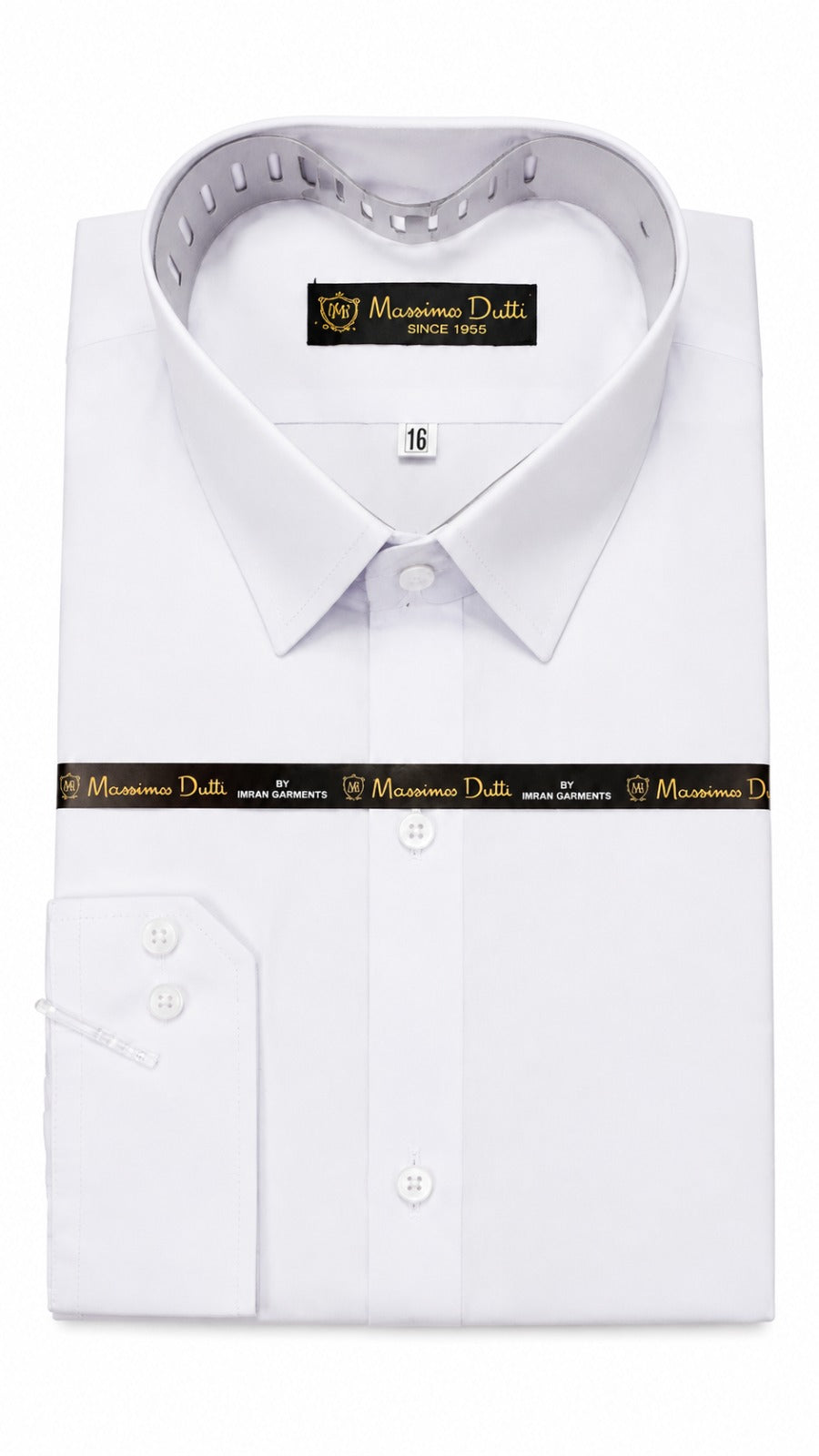 Men’s plain White Formal Shirt