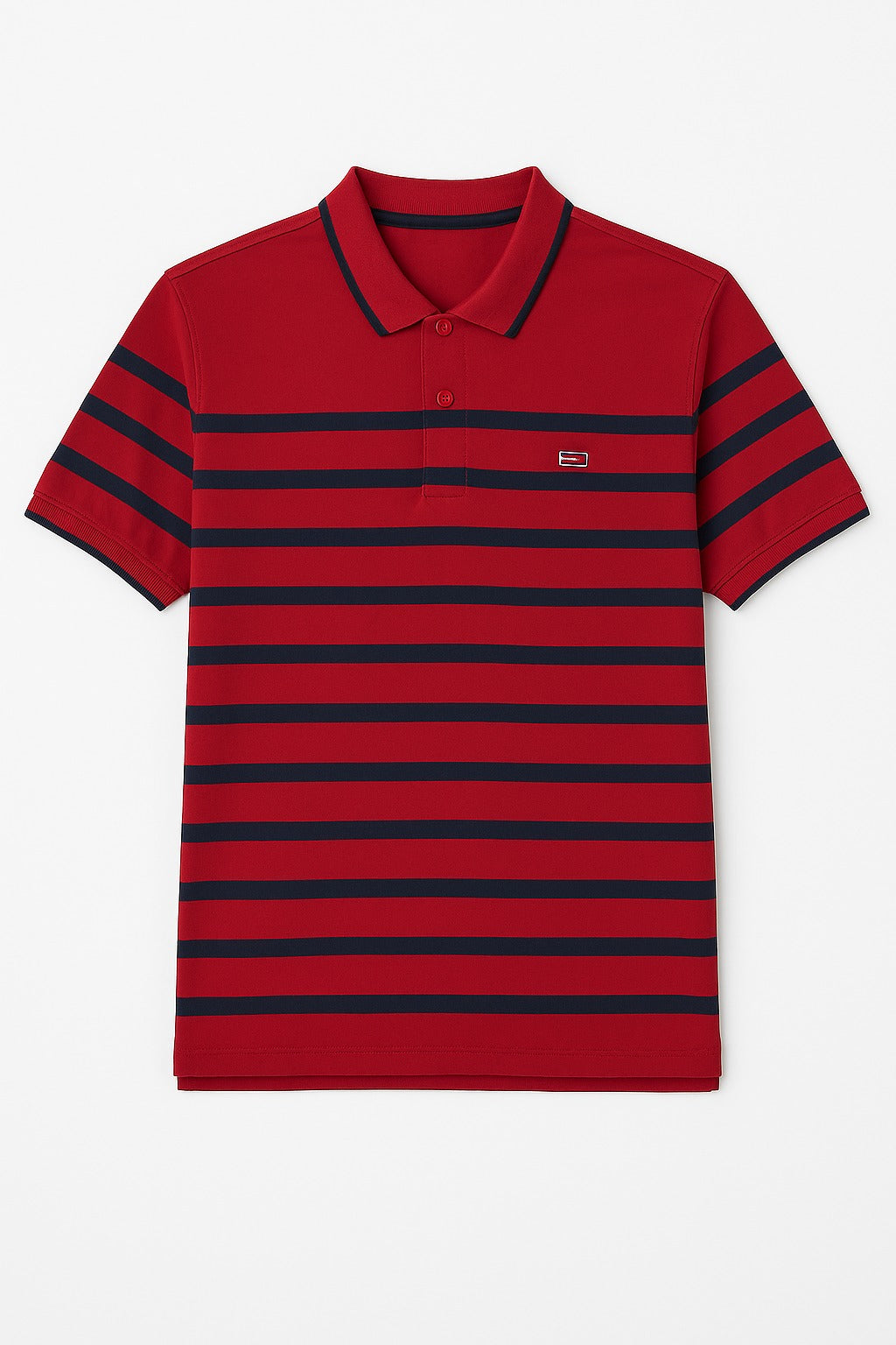 Men’s Red and blue Linning Polo Tee