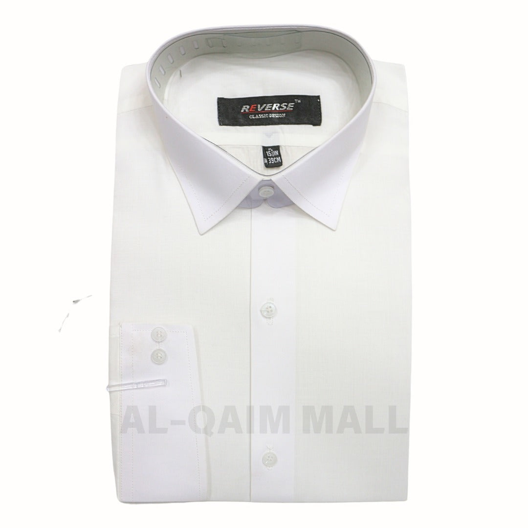 MENS WHITE FORMAL SHIRT