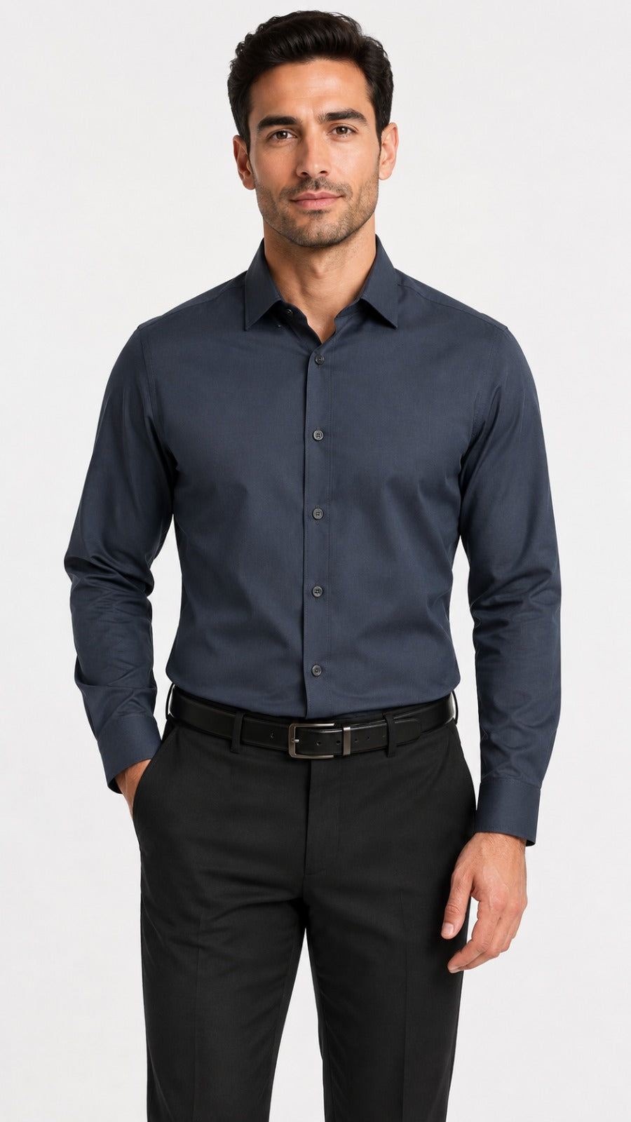Men’s Charcoal Grey Formal Shirt