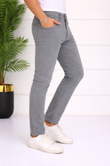 Men’s Light Grey Denim Jeans