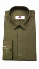 Men’s Olive Green Formal Shirt