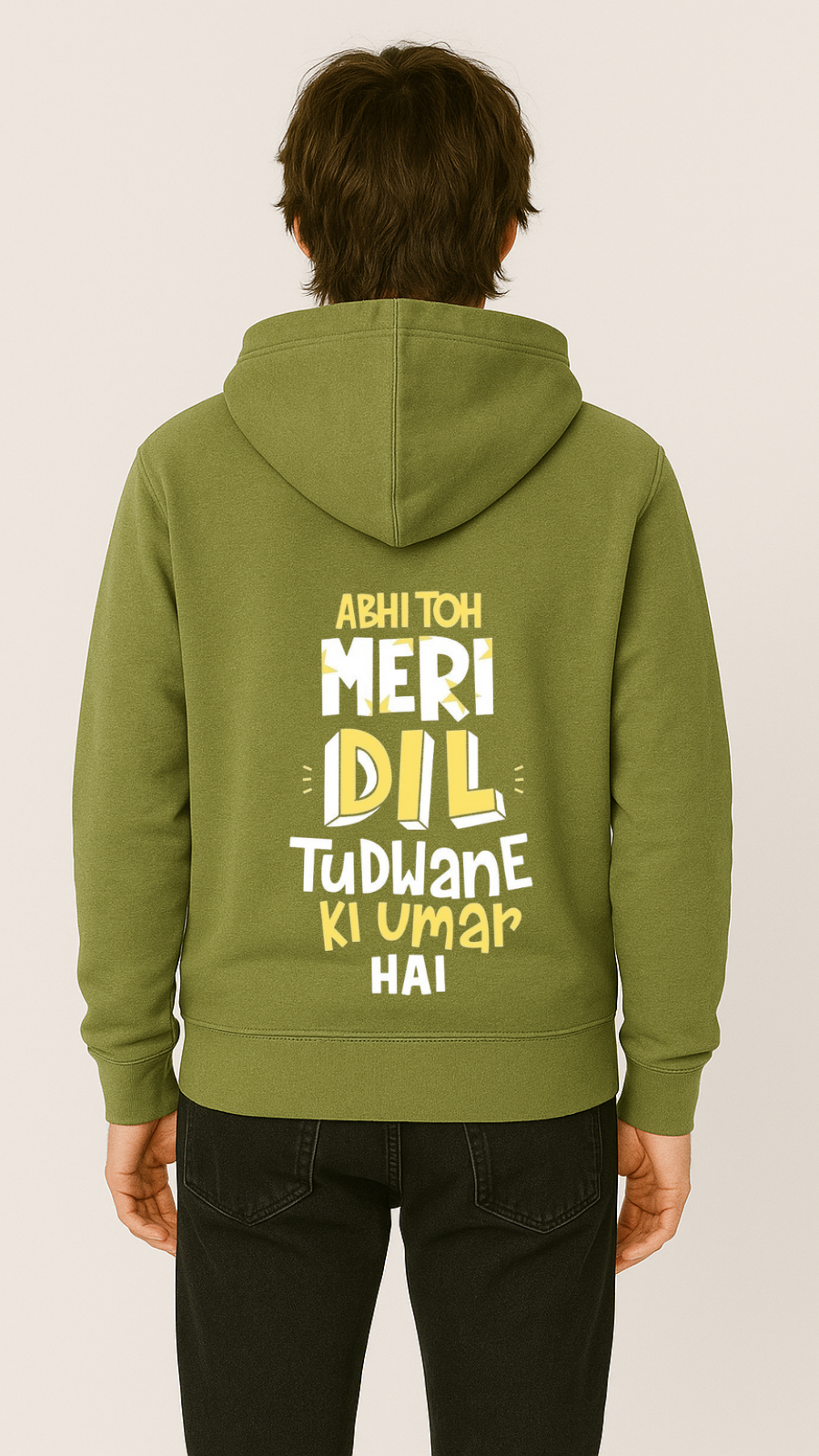 Men’s Repairing Heart Fleece Hood