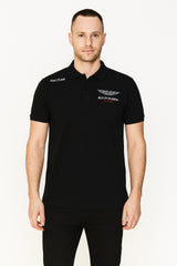 Men’s Black Armani polo Tee