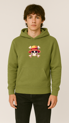 Men’s Straw Hat Luffy Fleece Hood