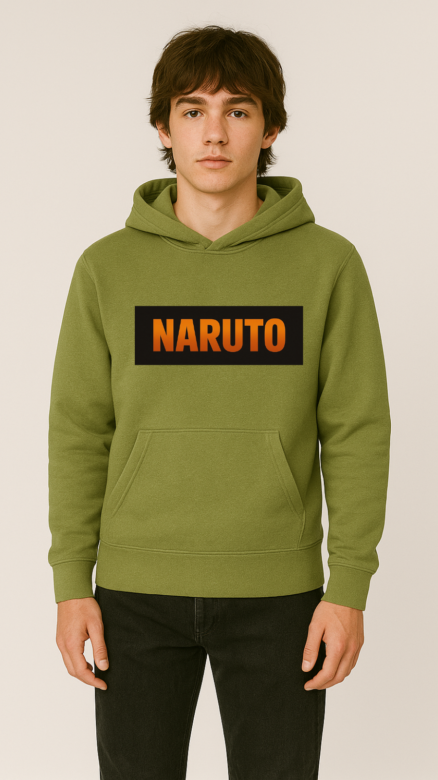 Men’s Naruto Rasengan Fleece Hood
