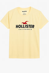 Men’s yellow hollister Tee