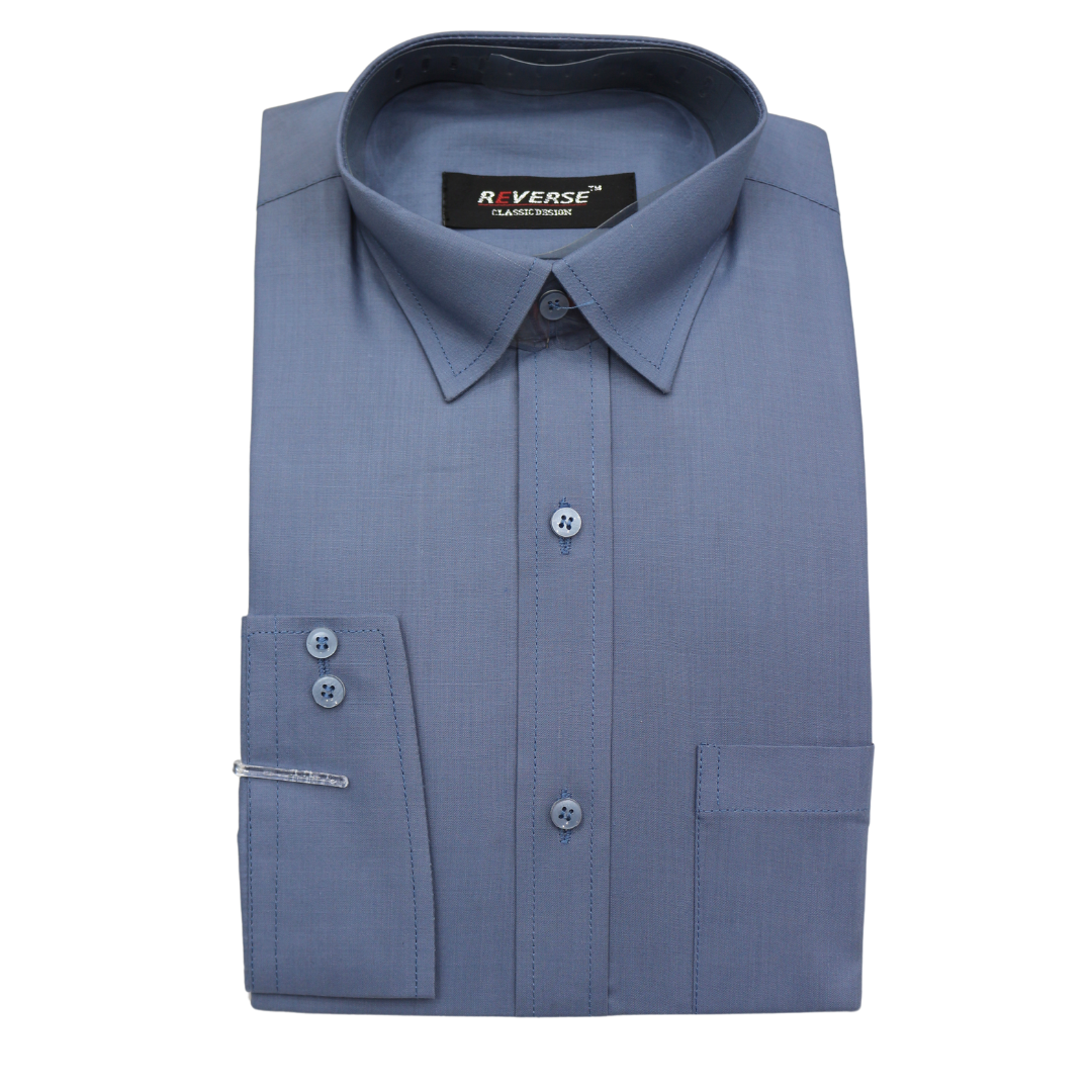 Men classic Blue formal shirt