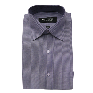 Mens purple and white lining formal shirt