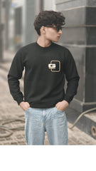 mens black G sweater