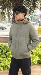 Mens Boss Green Puffer Style Imported Puffer jacket