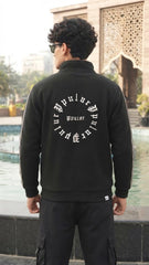 Mens Black Velvet Style Imported Puffer jacket