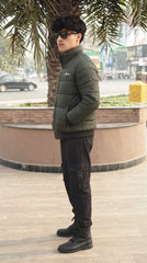 Mens Black Ralph Lauren Style Imported Puffer jacket
