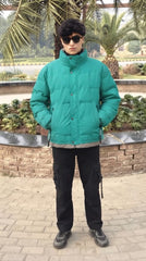 Mens Green Style Imported Puffer jacket