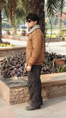 Mens Rust north face Style Imported Puffer jacket