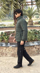 Mens Black Style Imported Puffer jacket
