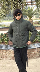Mens Black Style Imported Puffer jacket