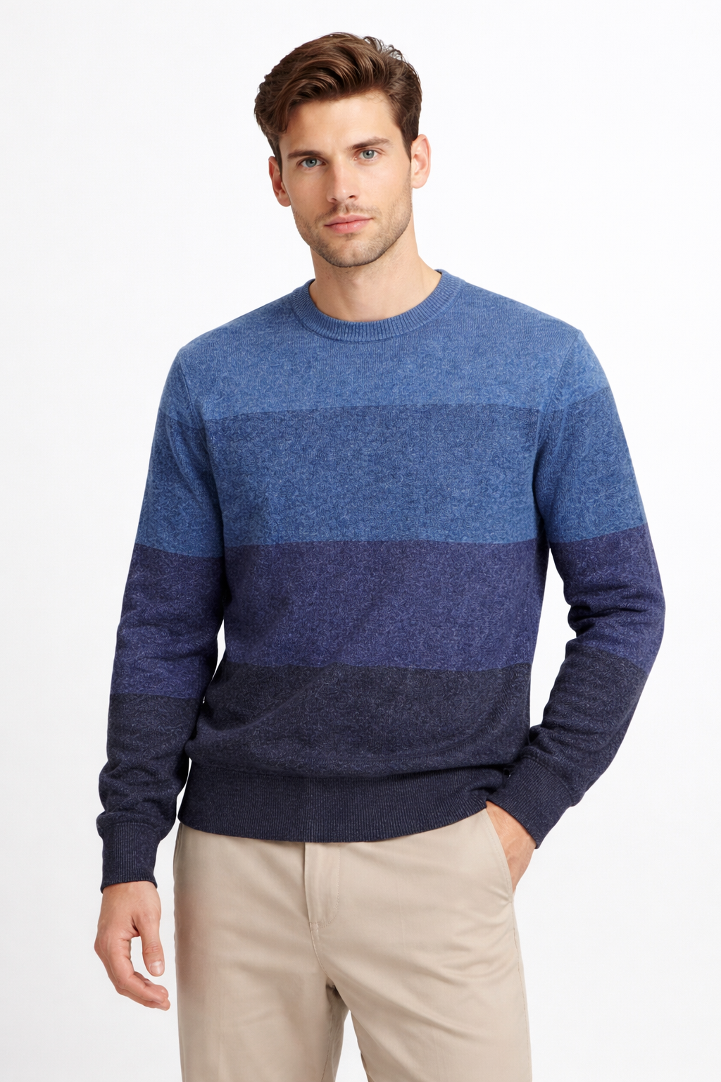 Men’s blue and black sweater (Last Chance)