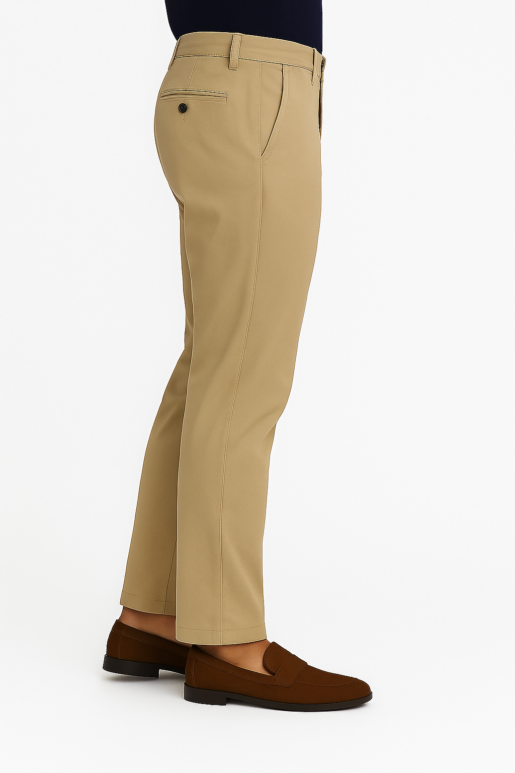Men’s Camel Brown Cotton Pant