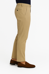 Men’s Camel Brown Cotton Pant