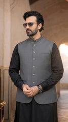 Men's Grey Suiting Waistcoat