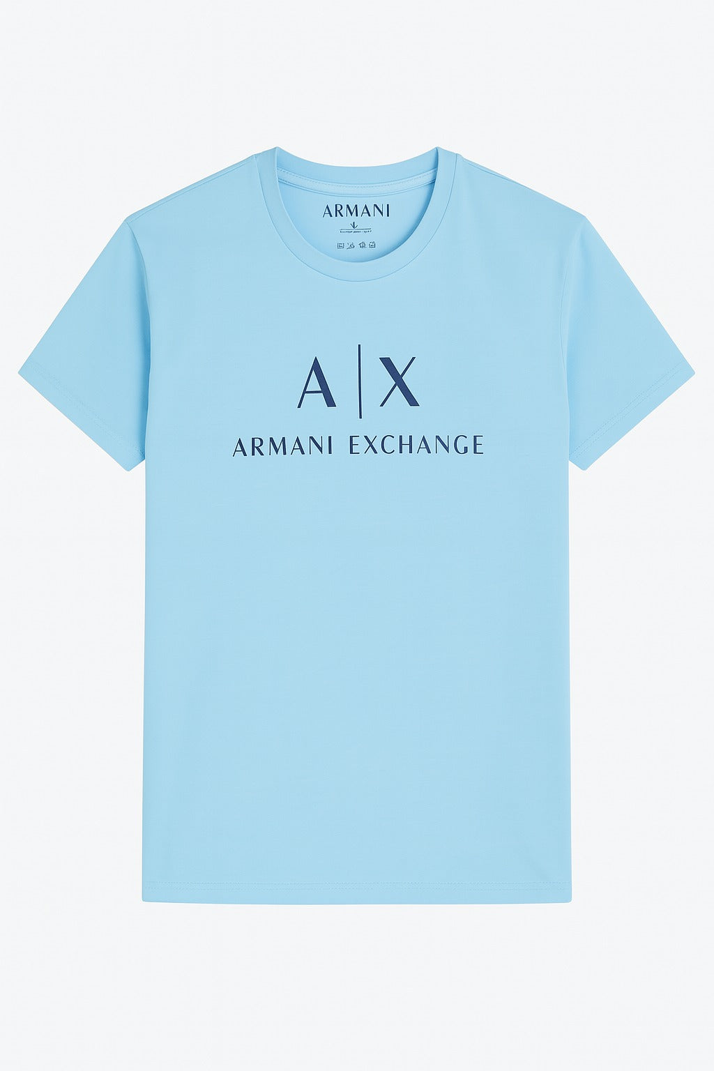 Men’s sky blue Armani Tee