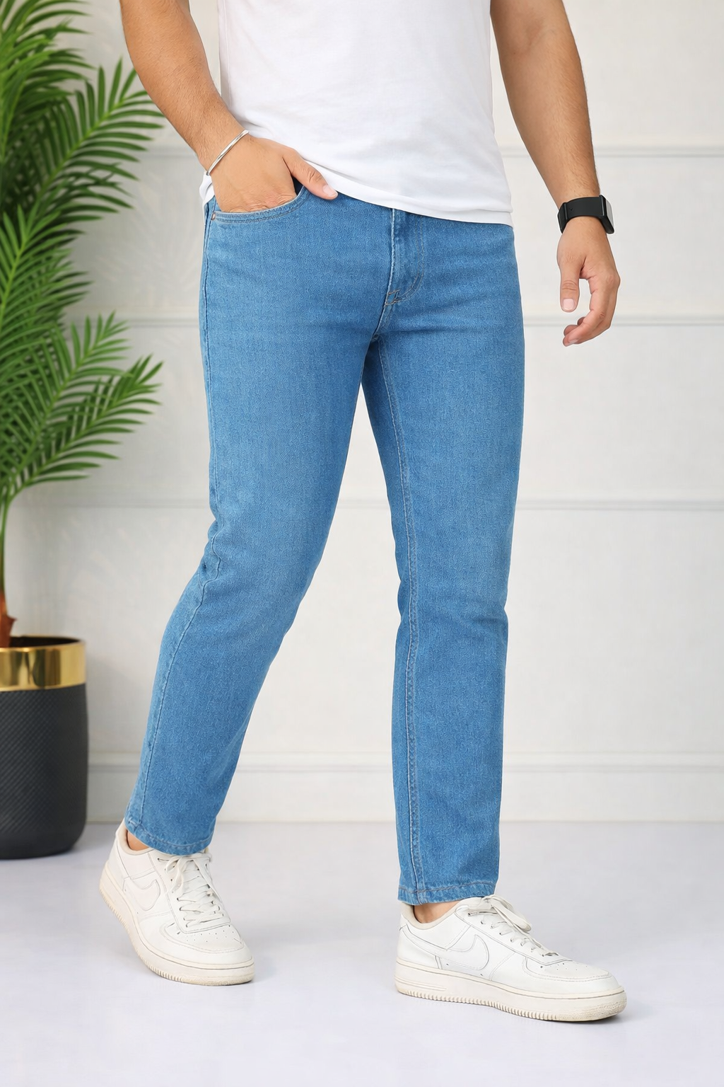Men’s Light Blue Denim Pant (Last Chance)