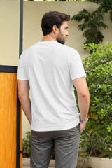 Men’s White Prada Textured T-Shirt (Last Chance)