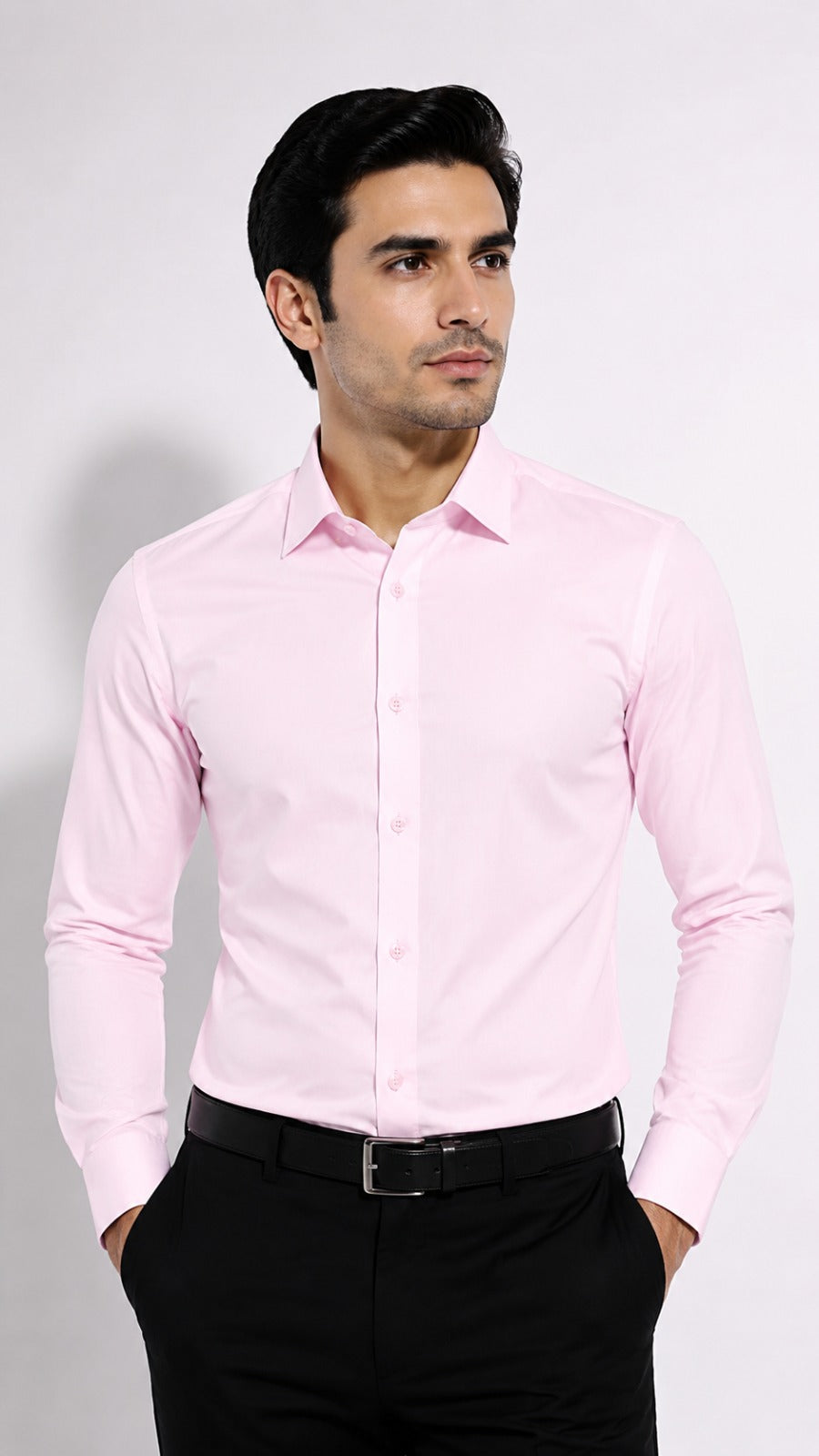 Men’s Light Pink Formal Shirt