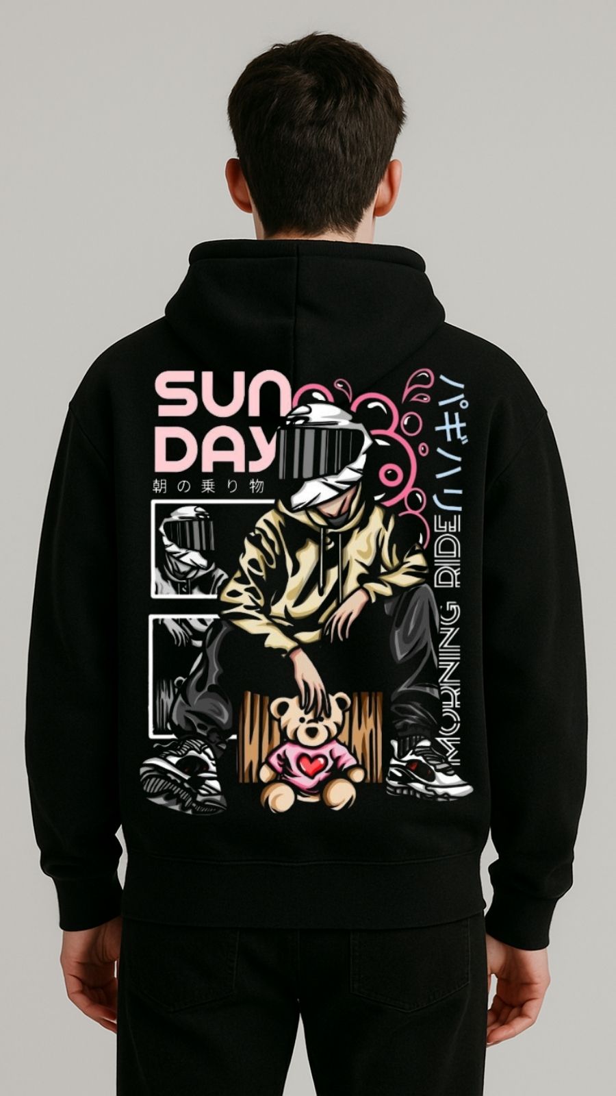Men’s No Limit Sunday Graphic Fleece Hood