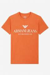 Men’s Orange Armani Tee